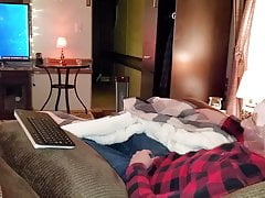 Cumming while watching Porn