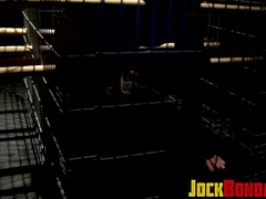 Muscled pup Tyler Saint treated like a sub by his handsome dominator