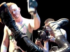 Gay rimjob, muscle men, butt licking