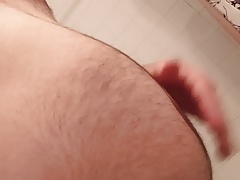 bathroom belly smack