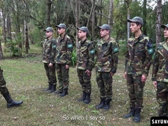 Soldiers suck and fuck themselves like how Officer Jordi Leonard wanted