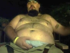 Smokin' a Cigar and jerking Off