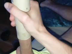 The Guy So Horny With His Big Cock Continues Fucking And Cums Inside The Hole Close Up.part2