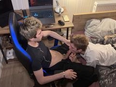 Twink Distracts Gamer
