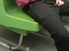 Young Tretcho does Cruising in the CDMX Metro with 2 young strangers with excellent rods