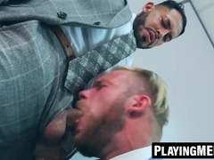 PlayingMen.com - Malek Tobias ass drilled and moaned from hunk Viktor Rom