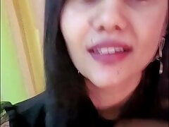 Nivisha facial expression for cocking on he instagram live.