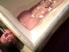 Naked maledom experience makes obedient hunk feel intense