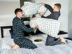 Mason Lear and Tom Bentley fuck before going to sleep