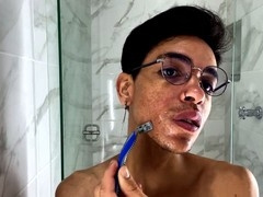 Big cock tribute, showers, in english