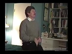 Amateur Justin Jerking Off