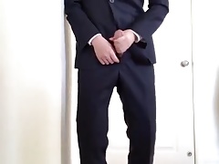 Cums in costume