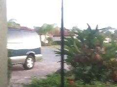 Risky Front Porch Stroking