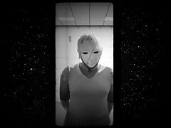Dark twisted femboy in mask  arthouse