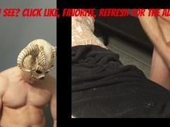 BaldDaddy Fabulous Fellow plows and plumbs black cootchie, gives deep internal cumshot