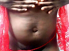 A Big Booty Gay Sissy Crossdresser Jerking off