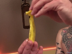 My Cum Filled Condom Pov Cuckold - Mister Cox Productions