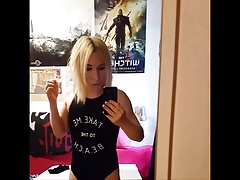 Black Swimsuit Blond Hair Hot Femboy Tranny Amotharis Chris