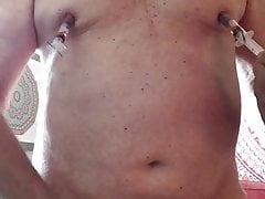 Older4you drinking cum and nipple juice