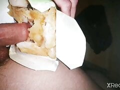 Piss play with food