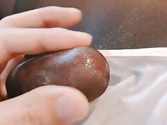 pantyhose cock cum
