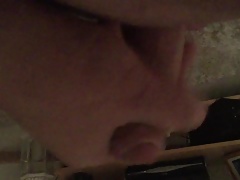 Quick morning wank