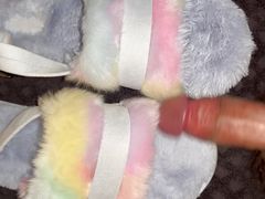 Cum on UGG Slippers