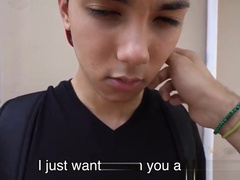 Smooth Latino Twink Barebacked For Money