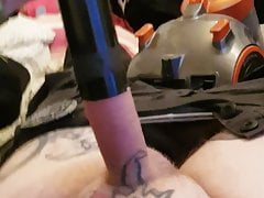 Vacuum cleaner masturbation