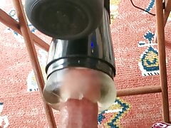 Hands free masturbation The Handy tool