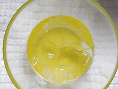YoungBear made jelly with whipped cream for you