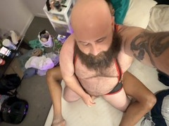 Gay bbc, creampie anal, intercambio