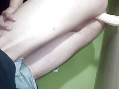 Pov barebacked from my dildo