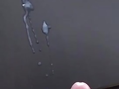 Huge load cumming in slow motion