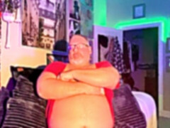DADDY CHUB teddy SHOOTS arm-FREE FOR webcam