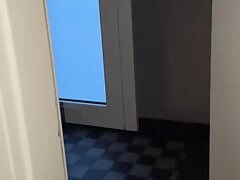 Jerking off in the basement