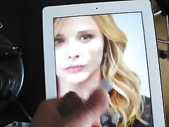 Cum on Chloe Moretz #2