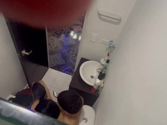 FEMBOY HEADS INTO THE SHOWER WHILE HIS STEP NEPHEW IS THERE AND GETS PORKED BY HIM