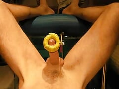 No 43 fuckring action with lots of precum and cumflow ending in a ruined orgasm