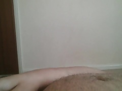 Chub bear frenulum stimulation cum(tight foreskin phimosis