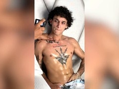 Stroke, handsome gay, teen