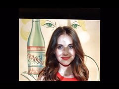 Alison Brie Cum Tribute 1 (with slow motion)
