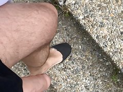 XXL Huge 31cm Cock street blank walk