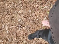 Hiking around with my cock out