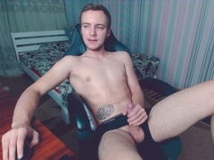 Gay solo guy, gay hard cock, jerking off