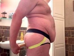 Rectal, chubby gay, big belly men