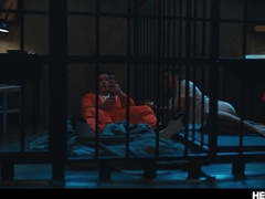 large Suspended DL Man Facefucks Mischievous Femboy in Jail - Pony Wood Facial cumshot