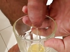 Pissing into a
