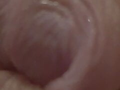 1 hour penis pump and then cum