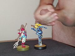 Double Amiibo Samus and Mipha SOF cu